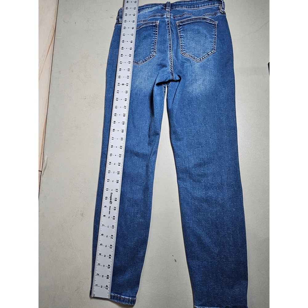 Buffalo David Bitton Avalon Mid-Rise Soft Stretch‎ Ankle Skinny Jeans Blue 4/27 - Picture 8 of 16